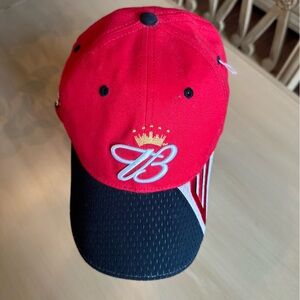 NASCAR Budweiser Chase Authentics Red Black New Fitted 4 Panel Cap Dale Jr #8